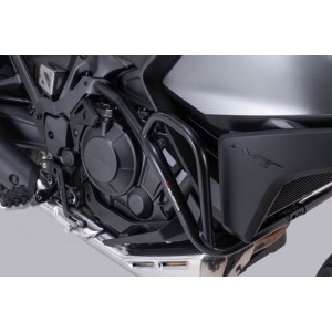 Protecciones laterales de motor Negro. Honda NT 1100 (21-).