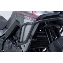 Protecciones laterales de motor Negro. Honda XL750 Transalp (22-).
