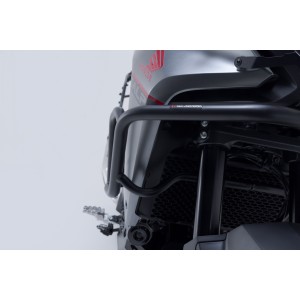 Protecciones laterales de motor Negro. Honda XL750 Transalp (22-).