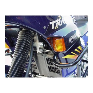 Protecciones laterales de motor Negro. Honda XL 600 V Transalp (87-99).