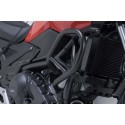 Protecciones laterales de motor Negro. Honda NC700 (11-14), NC750 (14-).