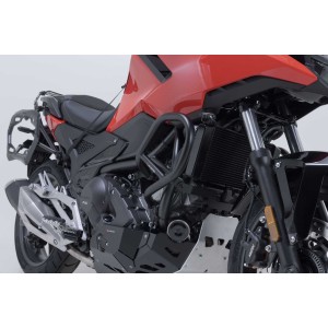Protecciones laterales de motor Negro. Honda NC700 (11-14), NC750 (14-).