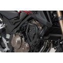 Protecciones laterales de motor Negro. Honda CB500F (12-).
