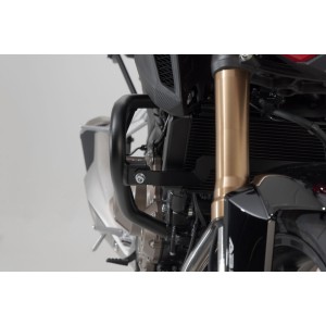 Protecciones laterales de motor Negro. Honda CB500F (12-).