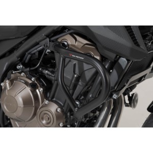 Protecciones laterales de motor Negro. Honda CB500F (12-).