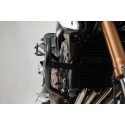 Protecciones laterales de motor Negro. Honda CB650F (14-18) / CB650R (18-).