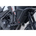 Protecciones laterales de motor Negro. Honda NX500 (23-).