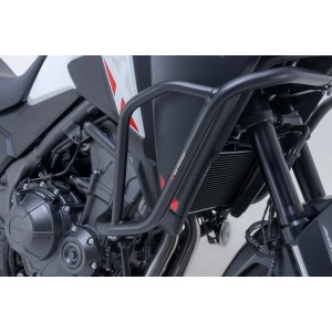 Protecciones laterales de motor Negro. Honda NX500 (23-).