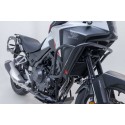 Protecciones laterales de motor Negro. Honda NX500 (23-).