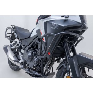 Protecciones laterales de motor Negro. Honda NX500 (23-).