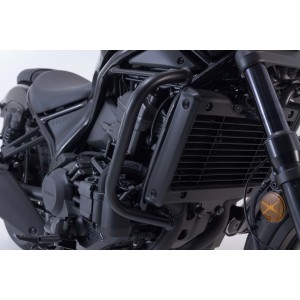 Protecciones laterales de motor Negro. Honda CMX1100 Rebel (20-).