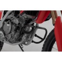 Protecciones laterales de motor Negro. Honda CRF250L (12-)/CRF300L (20-).