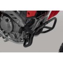 Protecciones laterales de motor Negro. Honda CRF250L (12-)/CRF300L (20-).