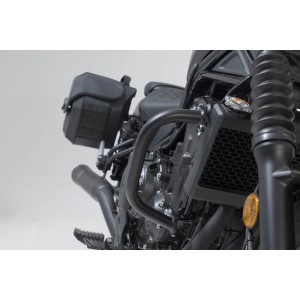Potecciones laterales de motor Negro. Honda CMX 500 Rebel (16-), CL500 (22-).