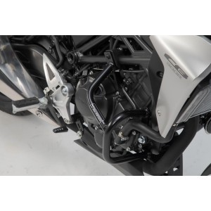 Protecciones laterales de motor Negro. Honda CB300R (18-).