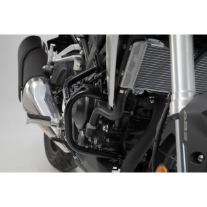 Protecciones laterales de motor Negro. Honda CB300R (18-).