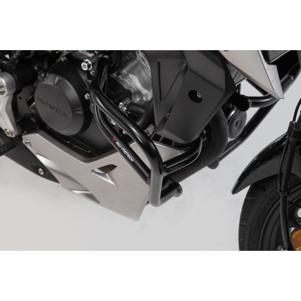 Protecciones laterales de motor Negro. Honda CB125R (17-20).