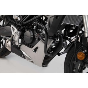 Protecciones laterales de motor Negro. Honda CB125R (17-20).