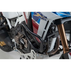 Protecciones laterales de motor Negro. Honda CRF1100L Africa Twin Adv Sp. (19-).