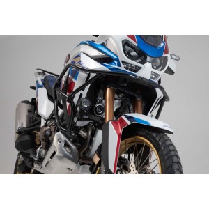 Protecciones superiores de motor Negro. Honda CRF1100L Africa Twin Adv Sp. (19-).
