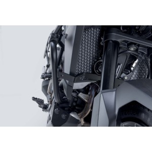Protecciones laterales de motor Negro. Honda CRF1100L Africa Twin (19-).