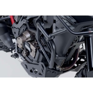Protecciones laterales de motor Negro. Honda CRF1100L Africa Twin (19-).