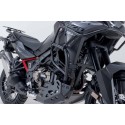 Protecciones laterales de motor Negro. Honda CRF1100L Africa Twin (19-).