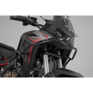 Protecciones superiores de motor Negro. Honda CRF1100L Africa Twin Adv (19-).