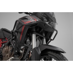 Protecciones superiores de motor Negro. Honda CRF1100L Africa Twin Adv (19-).