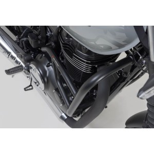 Protecciones laterales de motor Negro. Honda GB350S (24-).
