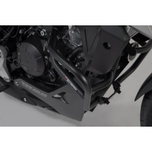 Protecciones laterales de motor Negro. Honda CB125R (20-).