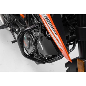 Protecciones laterales de motor Negro. KTM 125 (11-20) / 200 Duke (11-16).
