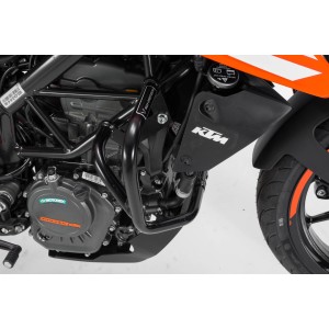 Protecciones laterales de motor Negro. KTM 125 (11-20) / 200 Duke (11-16).
