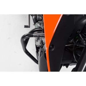 Protecciones laterales de motor Negro. KTM 125 (11-20) / 200 Duke (11-16).