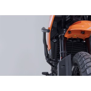 Protecciones laterales de motor Negro. KTM 250 Adv, 390 Adv (25-).