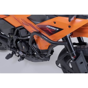 Protecciones laterales de motor Negro. KTM 250 Adv, 390 Adv (25-).