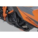Protecciones laterales de motor Negro. KTM 1290 Super Duke R / GT.