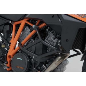 Protecciones laterales de motor Negro. KTM 1290 Super Duke R / GT.