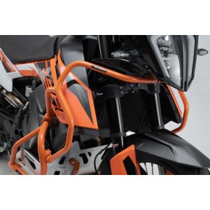 Protecciones superiores de motor Naranja. KTM 790 Adv/R (19-21), 890 Adv/R (20-22).