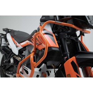 Protecciones superiores de motor Naranja. KTM 790 Adv/R (19-21), 890 Adv/R (20-22).