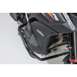Protecciones laterales de motor Negro. KTM 1290 / 1390 Super Adventure (21-).