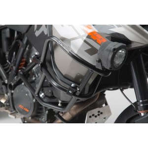 Protecciones sup. de motor para KTM original Negro. 1290 SAdv R / S (16-), 1090 Adv (16-).