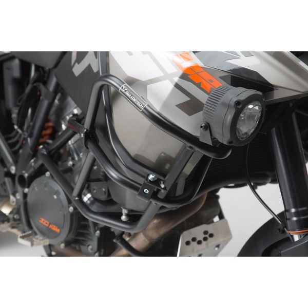 Protecciones sup. de motor para KTM original Negro. 1290 SAdv R / S (16-), 1090 Adv (16-).