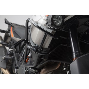 Protecciones sup. de motor para KTM original Negro. 1290 SAdv R / S (16-), 1090 Adv (16-).