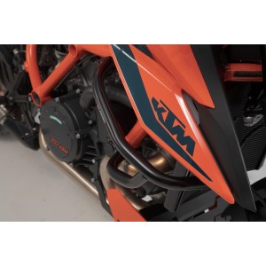 Protecciones laterales de motor Negro. KTM 1290 Super Duke R / EVO (19-).