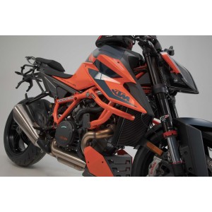 Protecciones laterales de motor Naranja. KTM 1290 Super Duke R / EVO (19-).