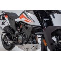 Protecciones laterales de motor Negro. KTM 390 Adv (19-).