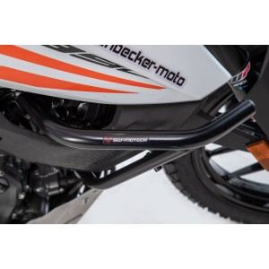Protecciones laterales de motor Negro. KTM 390 Adv (19-).