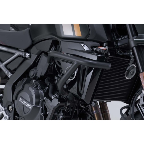 Protecciones laterales de motor Negro. Suzuki GSX-8T / TT (25-).