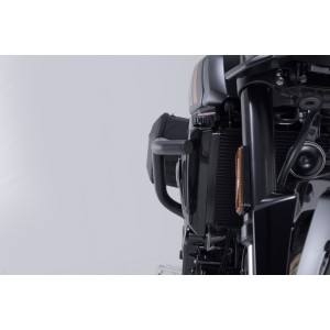 Protecciones laterales de motor Negro. Suzuki GSX-8T / TT (25-).